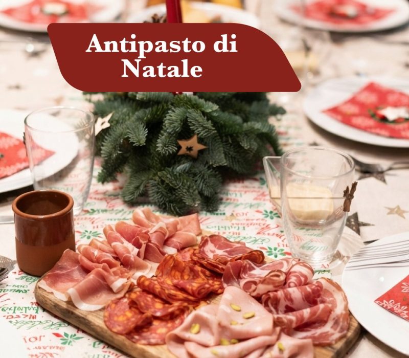 Antipasto di Natale calabrese: tagliere di salumi DOP, ’nduja e formaggi